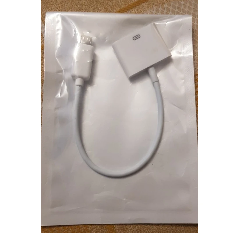 Кабель переходник для iPad 1 2 3 30 штырьков гнездовой разъем iPhone 4 кабель с Micro USB и 5