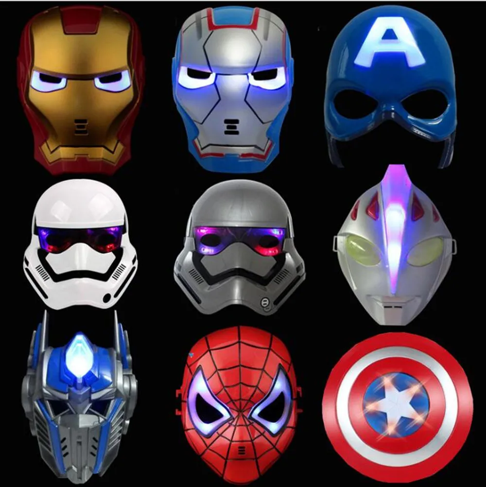 Светодиодсветильник ка маска для вечерние костюм Железного