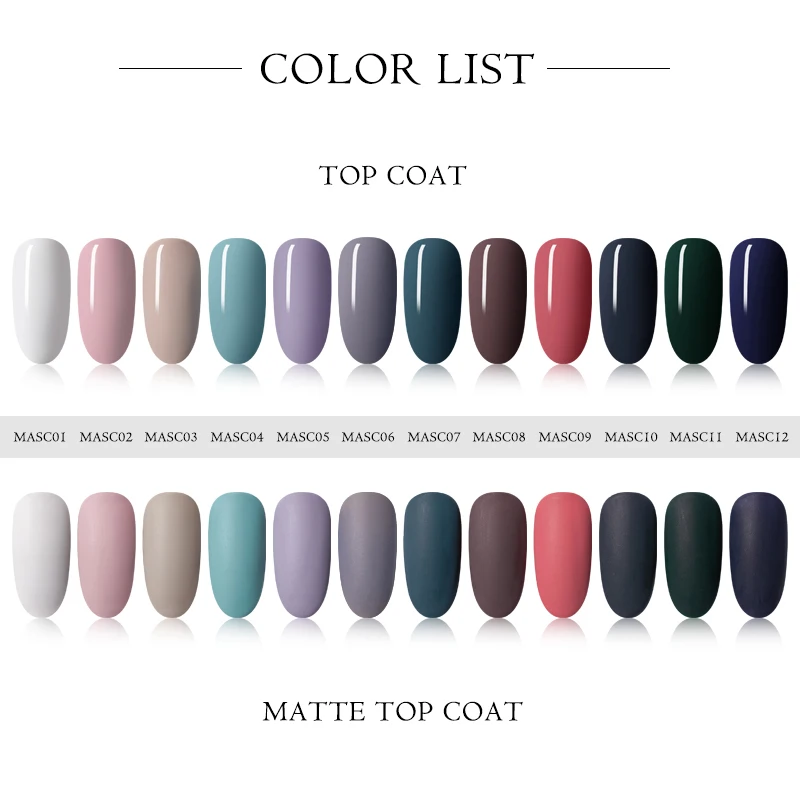 Набор гель лаков MEET ACROSS 8 мл все для маникюра Полупостоянный Гель лак искусство