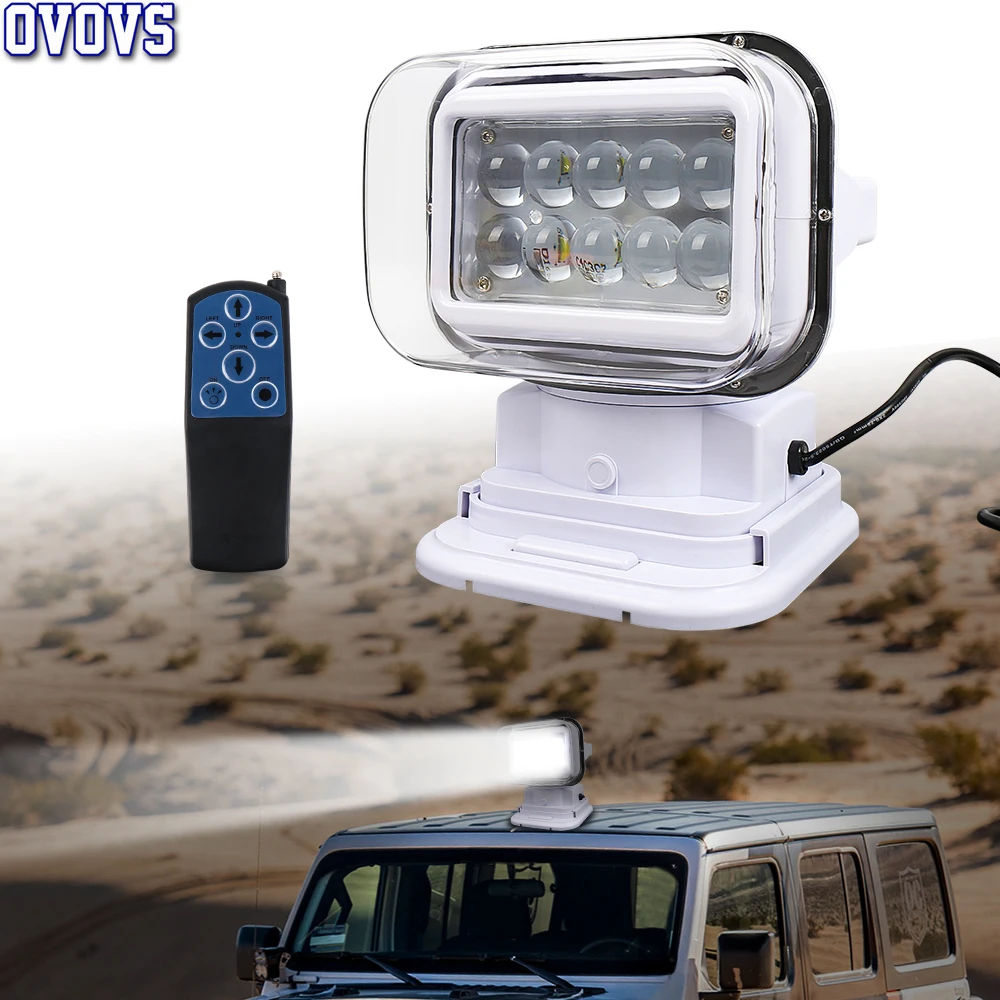 7 дюймов 50 Вт Светодиодная лампа с дистанционным управлением Управление