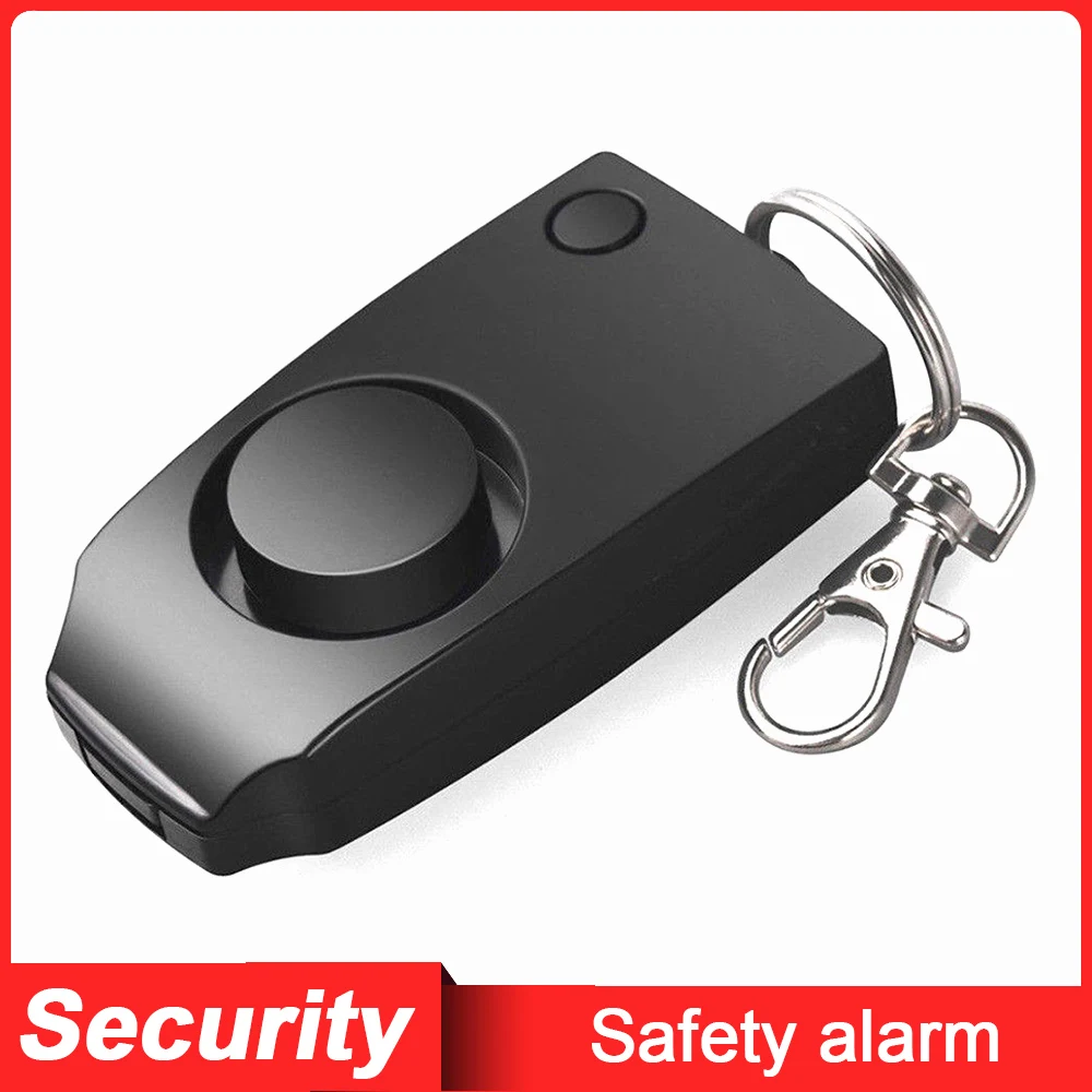 

Personal Alarm Keychain 130 DB Loud Siren Safety Protection Device Emergency Alert Key Chain For Women Kids Elderly