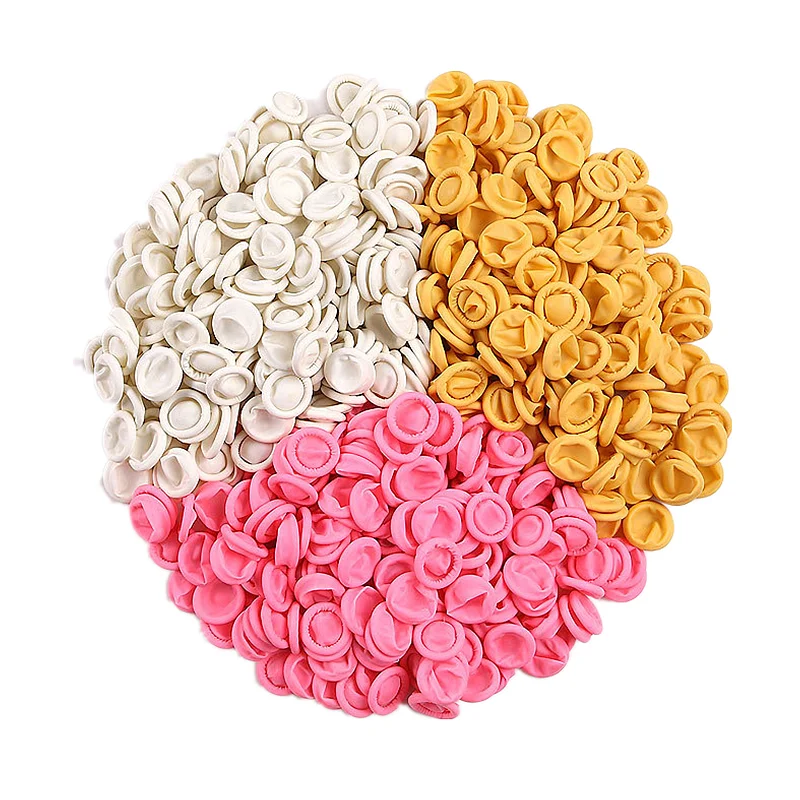 Перчатки одноразовые латексные антистатические для защиты пальцев 20/50 шт. | Дом и