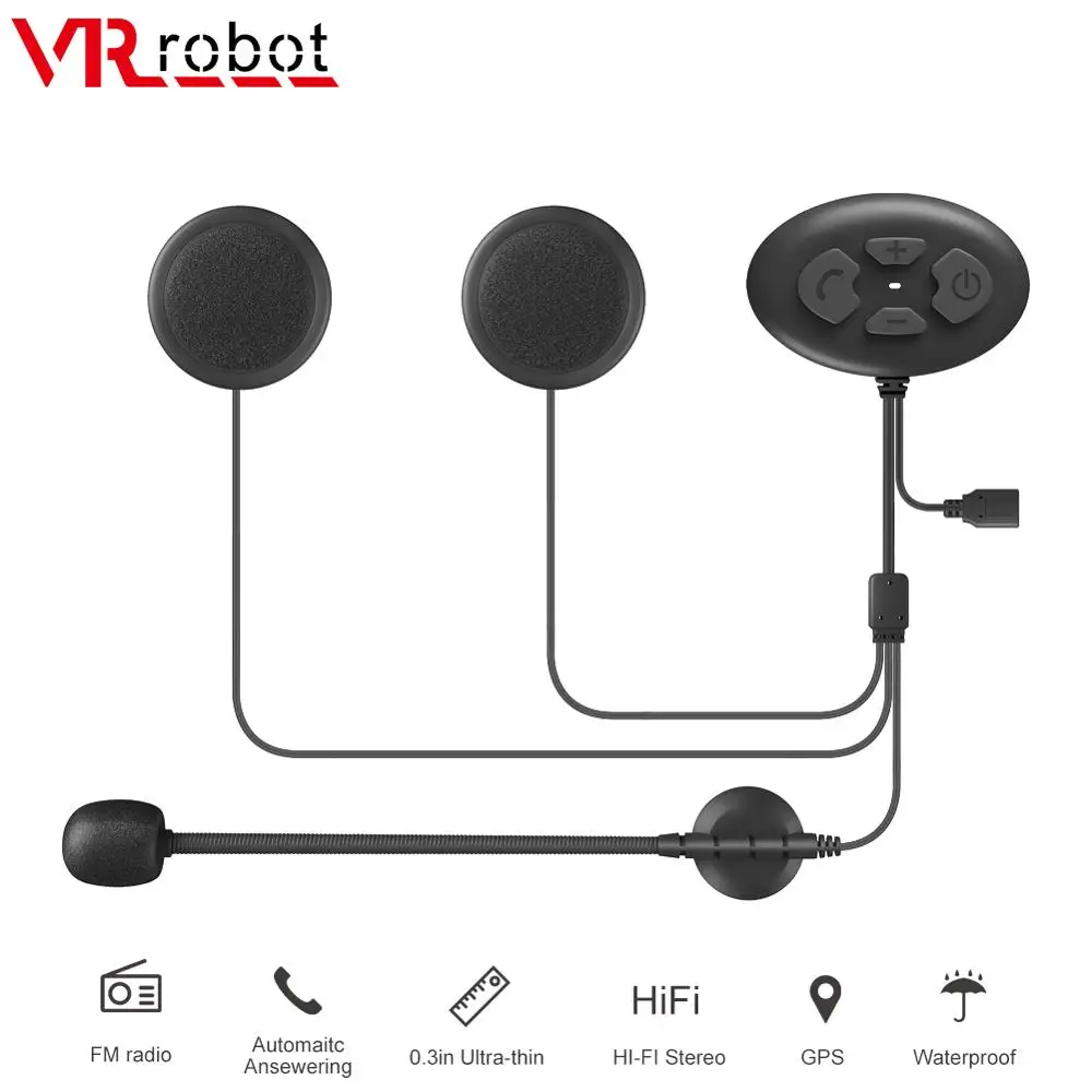 Bluetooth-гарнитура для мотоцикла VR robot беспроводная гарнитура шлема с поддержкой