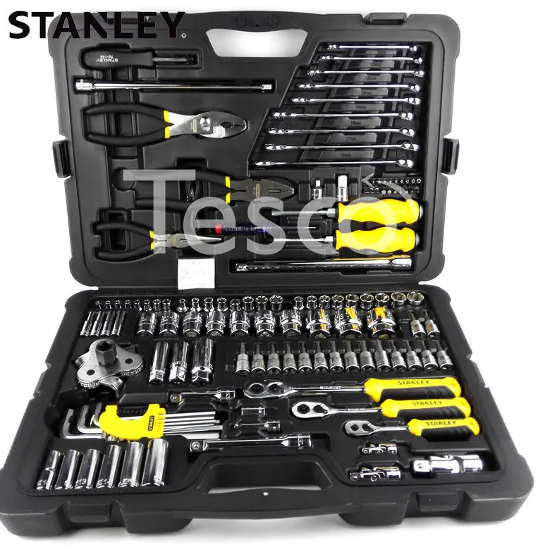 Tool comprehensive set 125 sets of multi-function machine repair socket wrench pliers set