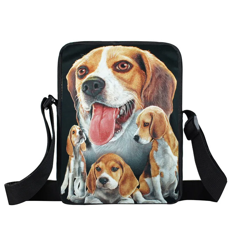 Забавная миниатюрная сумка Хаски ротвейлера гуадиа чихуахуа Женская сумочка