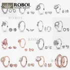 Новый S925 пробы Серебряное кольцо из циркона-это просто следуете модным трендам, светильник и роскошным темпераментом серебряное кольцо Бесплатная доставка