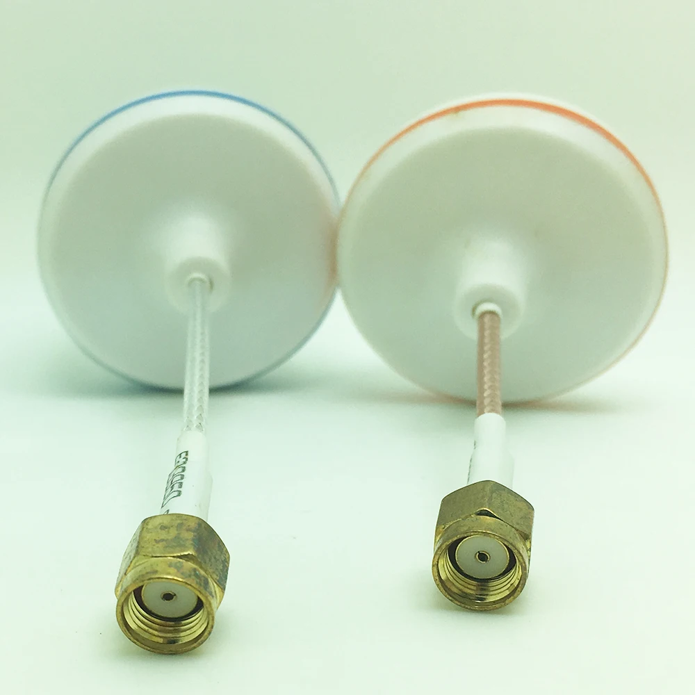 5 8G Высокоэффективная круглая поляризованная Антенна TX/ RX-фоторазъем белый |