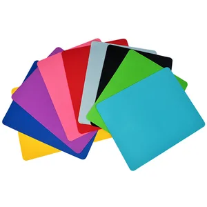 Ультратонкий квадратный удобный Противоскользящий коврик для мыши для оптическоготрекбола, коврик для мыши, компьютерный коврик для игрового ПК, ноутбука, Mac 215*175*0,7 мм