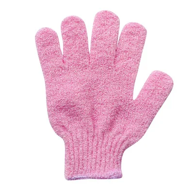 

Bathroom Accessories Bath Exfoliating Gloves Five Fingers Body Scrubber Artifact Rub Back Two Sides for Personal Use 1pc