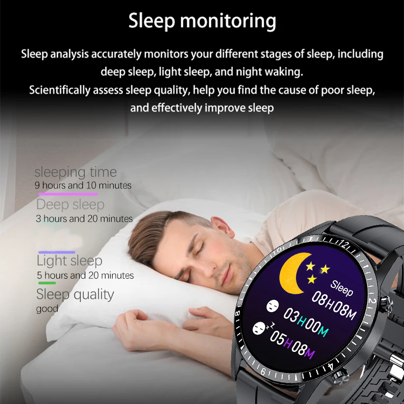 

Bluetooth Phone Smart Watch Men Waterproof Sports Fitness Watch Health Tracker Weather Display 2021 New Smartwatches Womans+Box