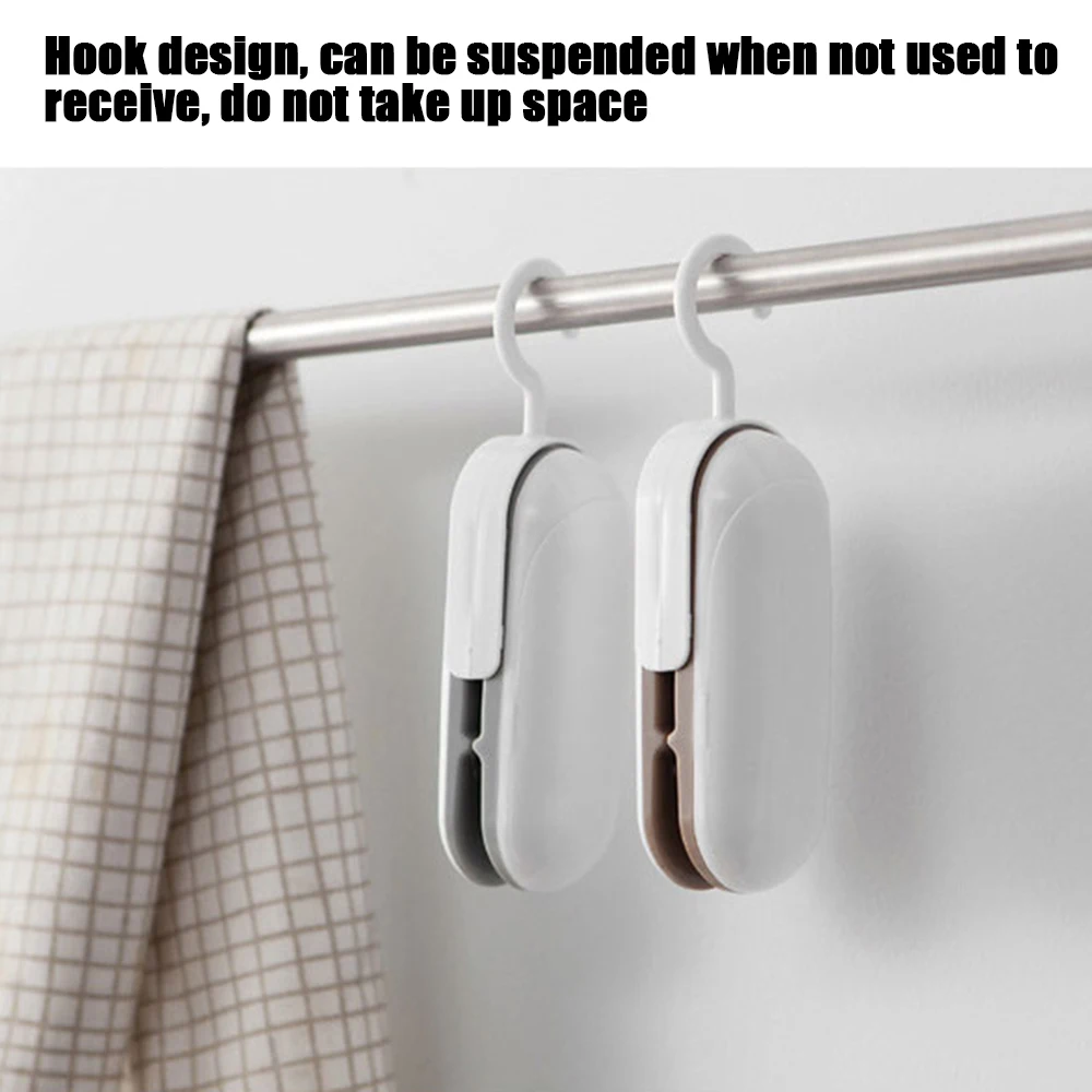 Портативная мини машина для запечатывания бытовой пластиковый пакет пищевых