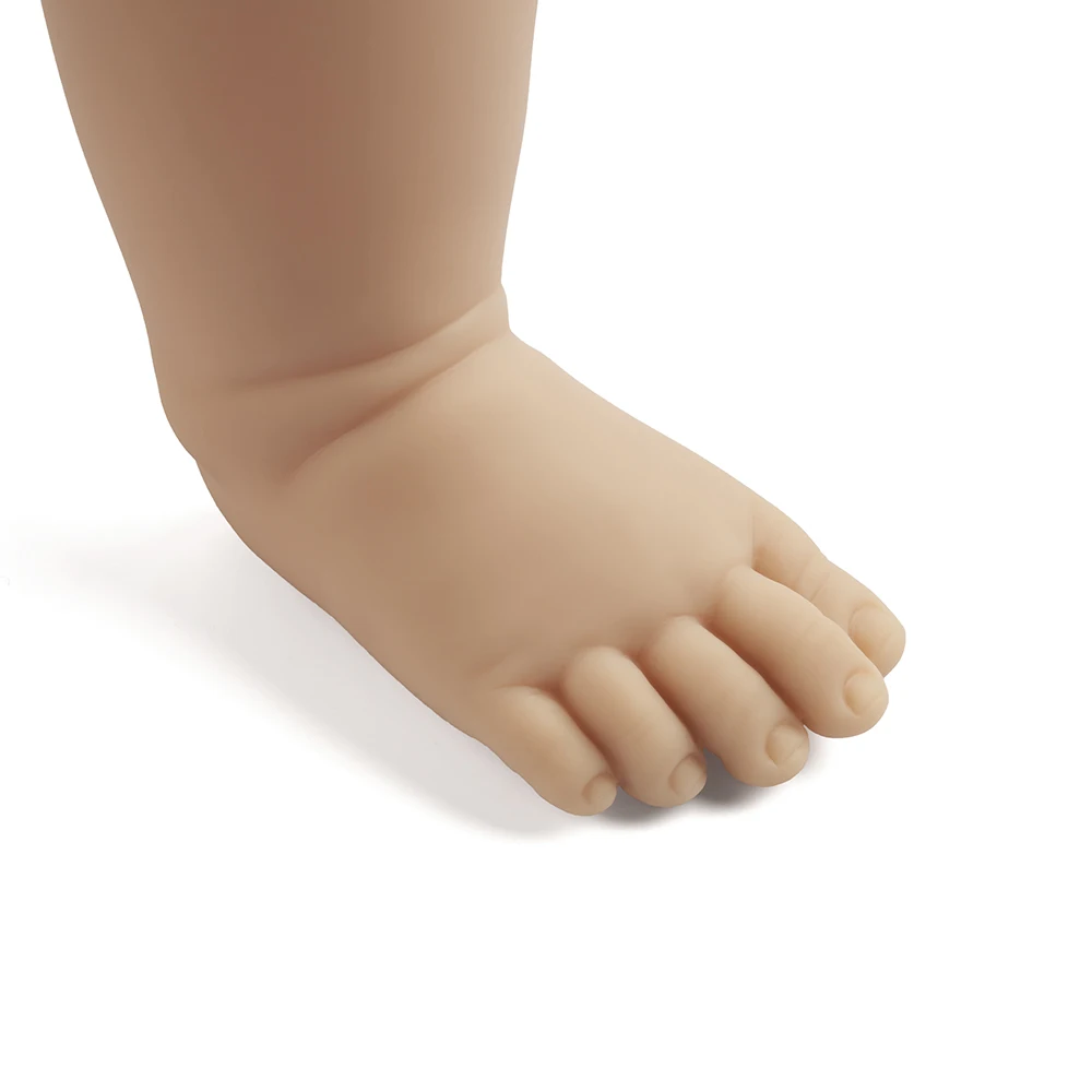 

RBG Reborn Kit Reborn Baby Vinyl Kit 21 Inches Harlow Unpainted Unfinished Doll Parts DIY Blank Reborn Vinyl Doll Kit