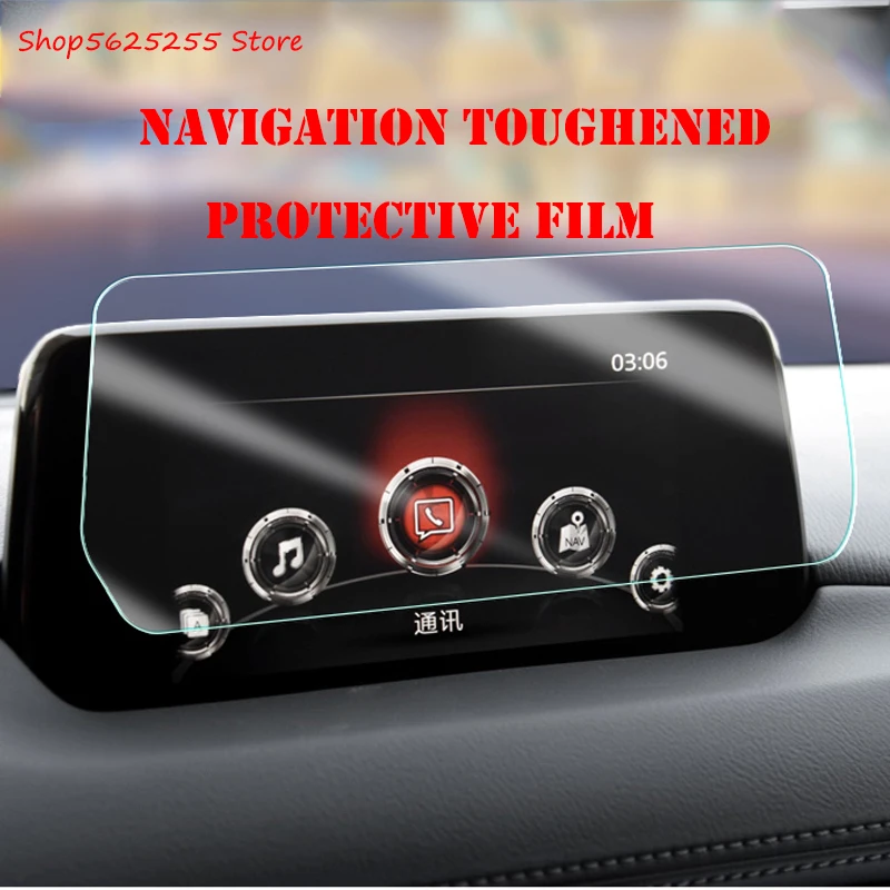 Защитная пленка из закаленного стекла для экрана GPS навигатора Mazda CX8 CX 8 2019 2020| |