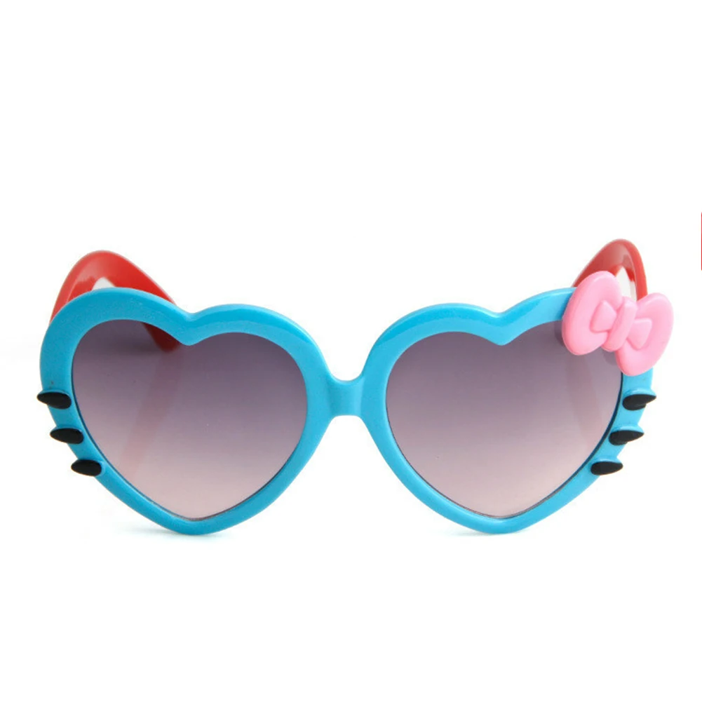 2020 солнцезащитные очки для детей девочек и мальчиков с бантом в форме сердца
