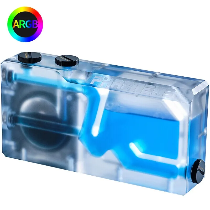 PHANTEKS R160C D(A) RGB 5V 3pin резервуар для воды Жидкостная петля прозрачный резервуар поддержка DDC насос поддержка 12 см 14 см вентилятор PH-R160C_02