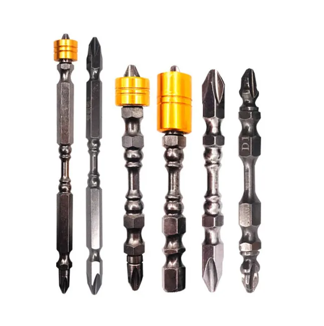 65 мм/110 мм Магнитная отвертка бит Крестовая головка двойная электрический набор