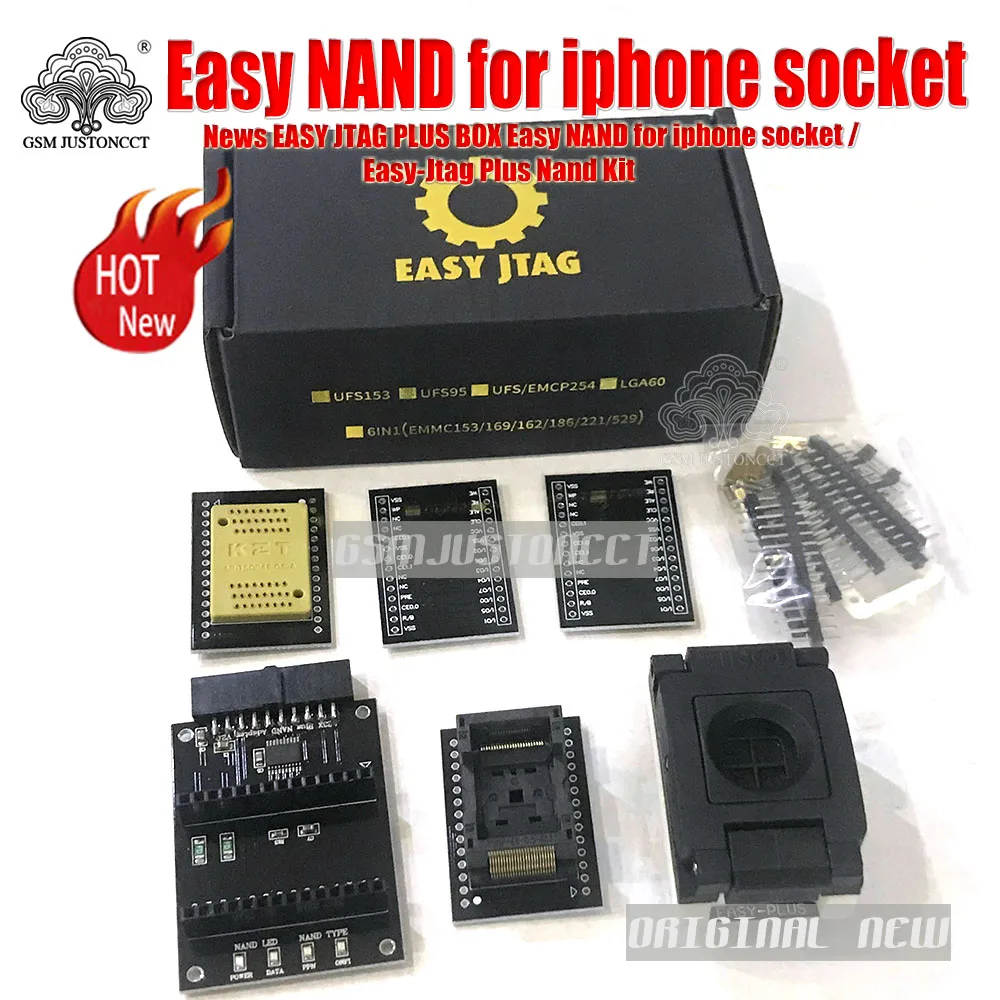 Новинка 2022 оригинальная EASY JTAG PLUS BOX Easy NAND для iphone socket / Easy-Jtag Plus Nand Kit | Мобильные