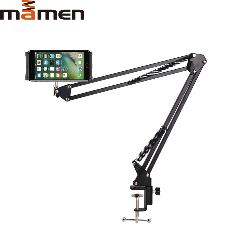 MAMEN Регулируемый 6 11 дюймов мобильный телефон держатель для iPad Mini Air iPhone pro MAX 360