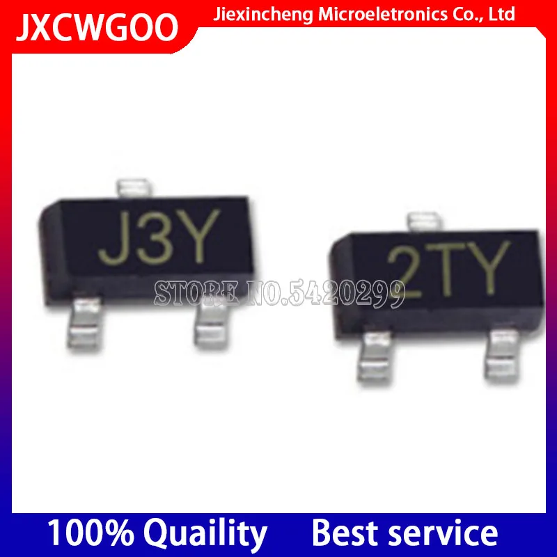 

50 шт. S8050 J3Y S8550 2TY SOT23-3 новый оригинальный