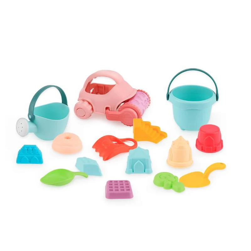 16 шт./компл. Оригинальные лучшие пляжные игрушки для детей развивающая