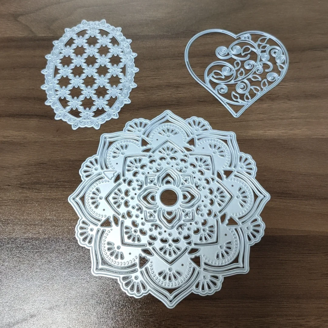

(29 Styles can Choose) 2021 Lace Metal Cutting Dies DIY Scrapbooking Paper Photo Album Crafts Love Mould Punch Bicycle Stencils