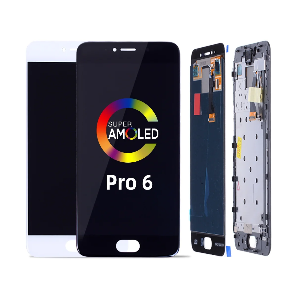 5 2 &quotAMOLED для MEIZU Pro6 ЖК дисплей с рамкой сенсорный экран дигитайзер Pro 6 Meizu M570M M570H