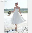 Модное женское платье, кружевное пляжное Короткое свадебное платье, прекрасное высококачественное сексуальное платье принцессы, свадебное платье