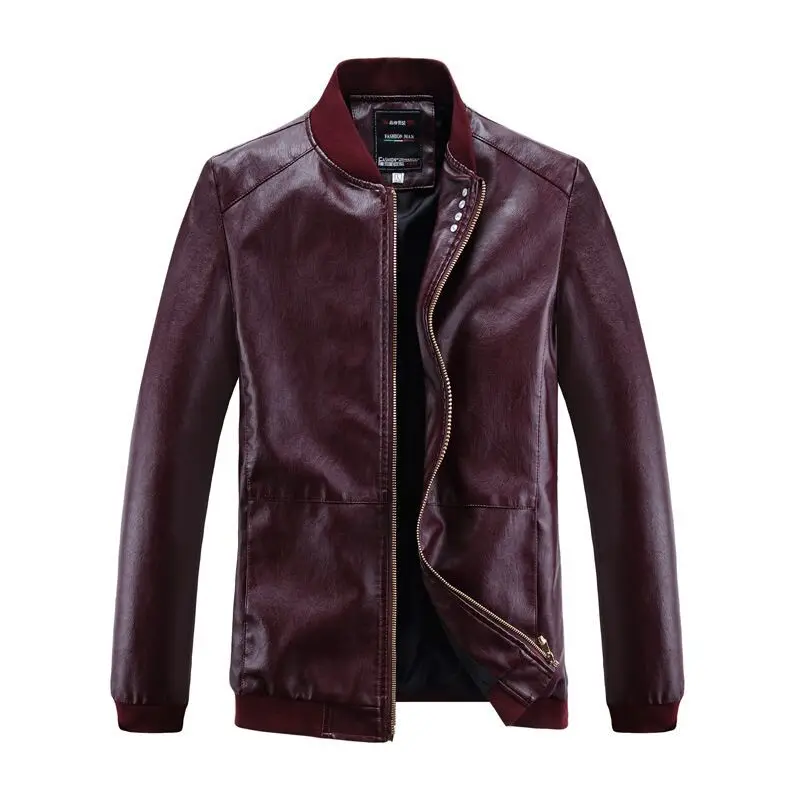 

Новинка 2019 года; повседневная одежда хорошего качества; Chaquetas Hombre Cuero