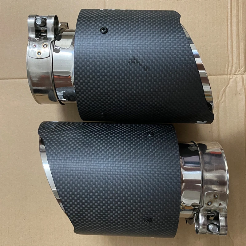 Наконечник Выхлопной Трубы OVERE Carbon Fibeer для VW Golf 7 6 MK7 Bora Scirocco аксессуары Volkswagen Polo