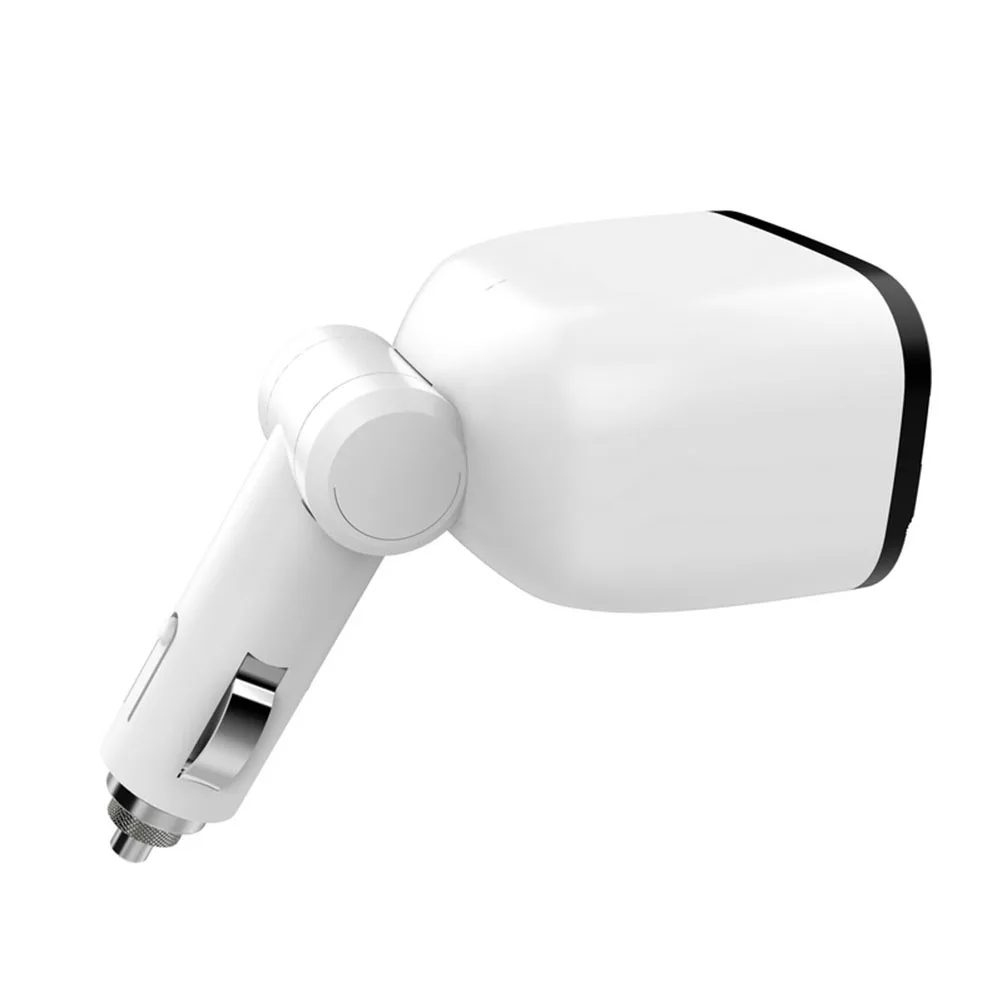 Зажигалка для прикуривателя антиогнестойкая прочная с двумя usb портами цифровая