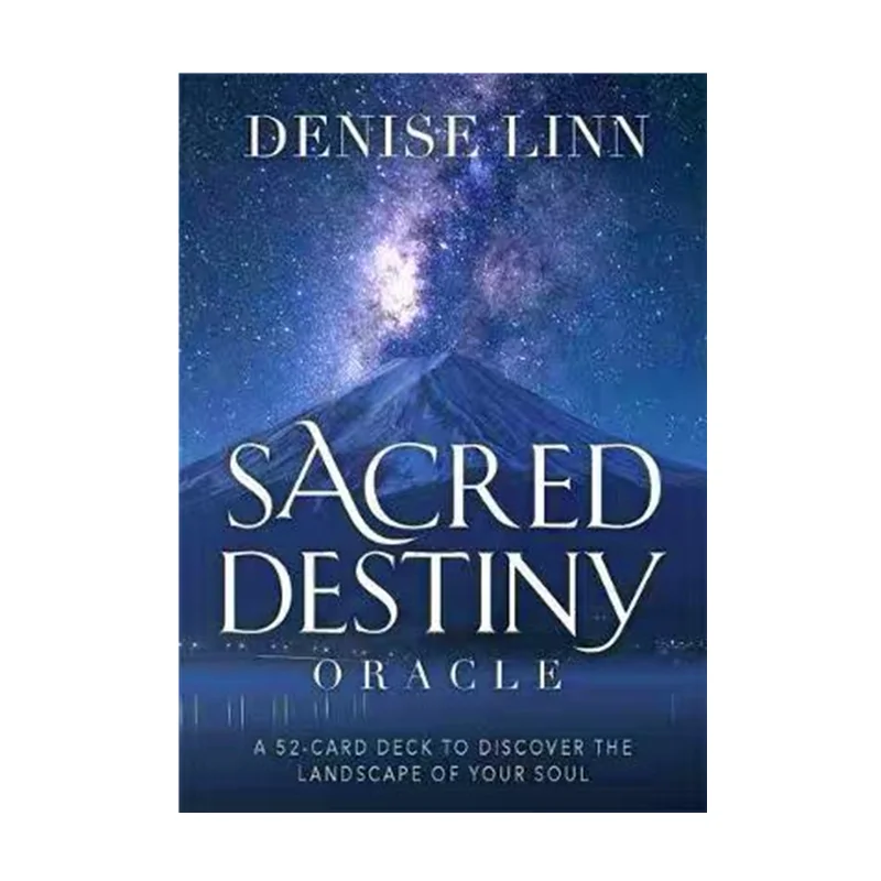 

English Oracle Tarot Card Sacred Destiny Oracle Sacred Destiny Oracle Card Board Game Leisure Card