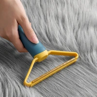 double headed portable hair remover carpet woolen coat manual shaver coat clothes fluff fabric shaver brush tool