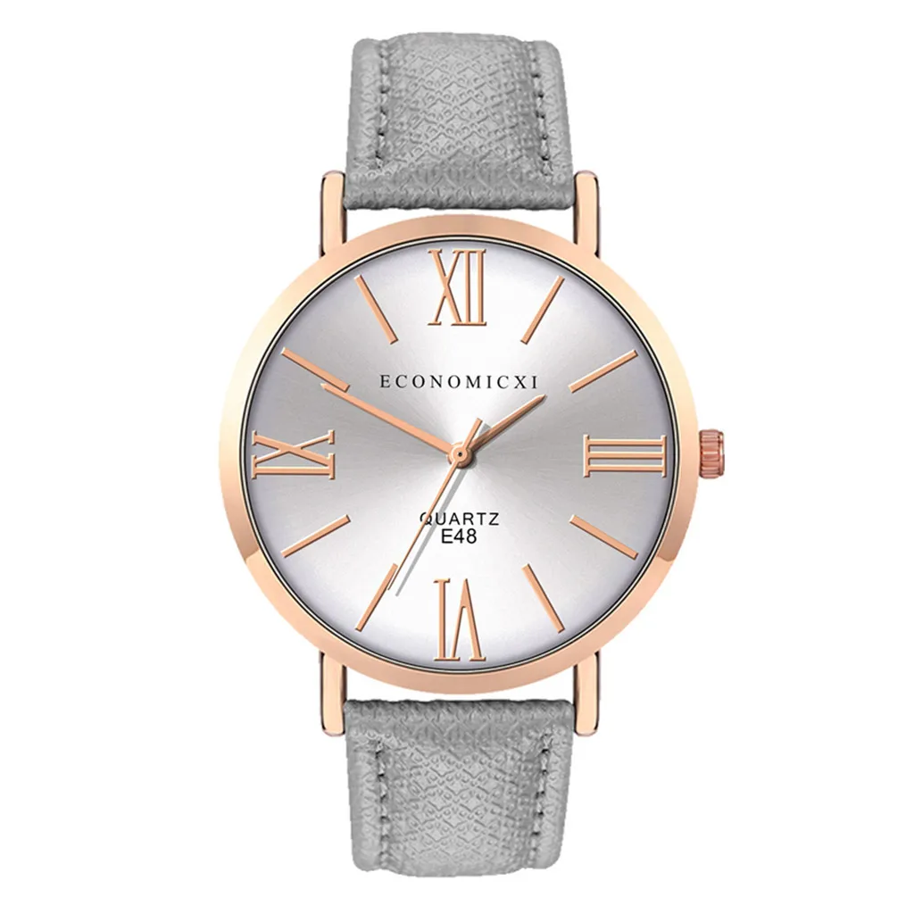 

Clock Fashion Women Watches Leather Belt Quartz Wristwatch Relogio Feminino Montres Femmes Dress Ladies Bracelet Decoration 40*