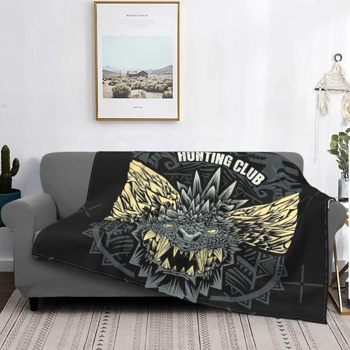 

Nergigante-Manta a cuadros para Club de caza, colcha para cama, sofa, cama, Sudadera con capucha, funda для детей