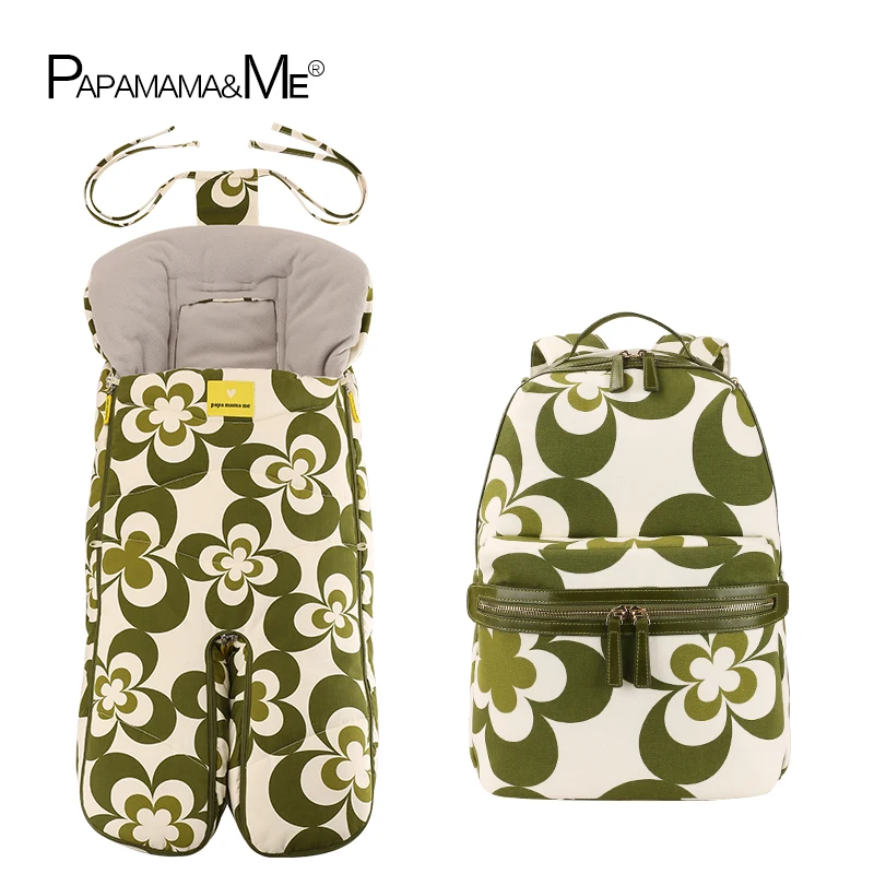 Papamame/Детские коляски, теплый спальный мешок для ног, чехол для ног, зимняя, ветрозащитная, холодная, согревающая детская коляска, аксессуары - Цвет: Красный