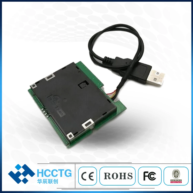 

USB CCID ISO / IEC 7816 PC / SC EMV IC Smart Card Reader Module MCR3521-M