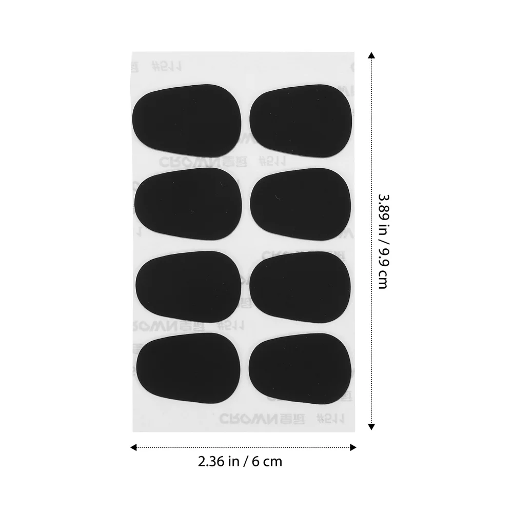 

80pcs Silicone Saxophone Mouthpiece Practical Saxophone Cushions Accessories