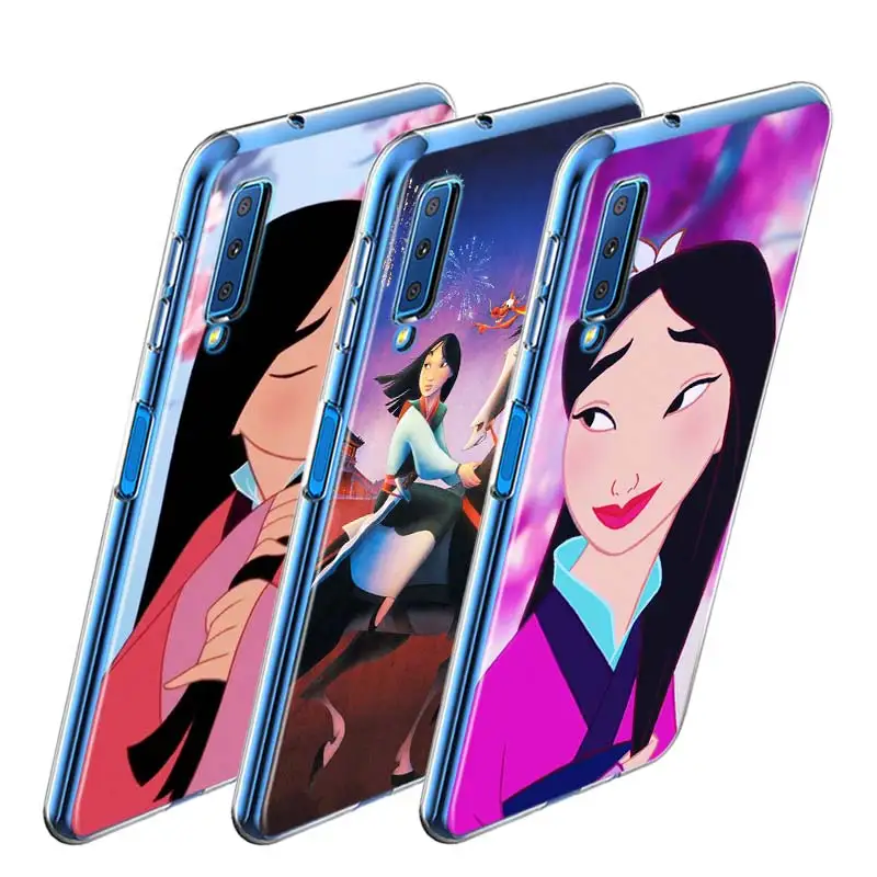 

Disney Princess MuLan for Samsung Galaxy A9 A8 Star A750 A7 A6 A5 A3 Plus 2018 2017 2016 Transparent Soft Phone Case