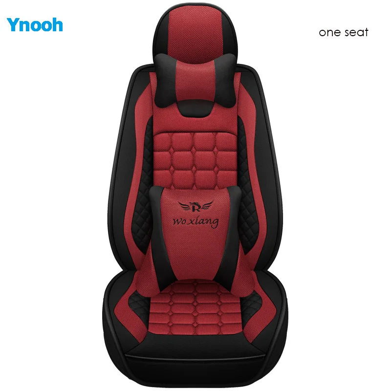 color 6 Ynooh чехлы для сидений автомобиля для toyota prado 120 camry 40 land cruiser 100 fortuner rav4 corolla 2005 aygo alphard - Название цвета: color 6