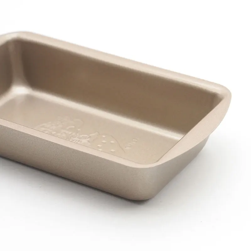 1 шт. антипригарная 5 дюймовая мини прямоугольная сковорода для выпечки хлеба