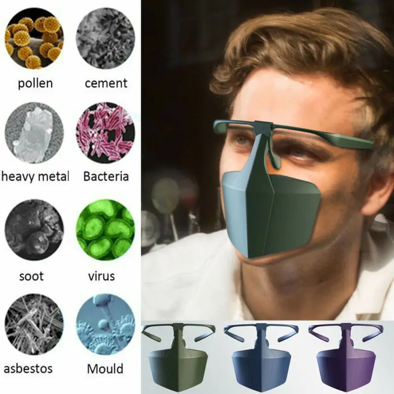 Моющиеся респираторные маски для лица с защитой от пыли | Аксессуары одежды