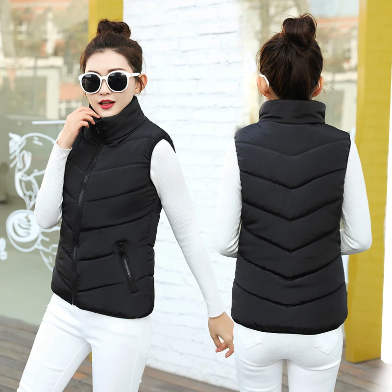 Женская куртка жилет внесезонная Акция осень и зима хлопковый Женское хлопковое