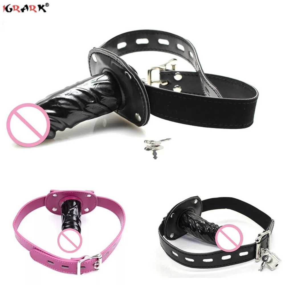 Силиконовая пробка для пениса фаллоимитатор с открытым ртом кляп фетиш бдсм