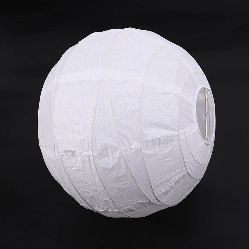 

Hanging lampshade, white, paper, 45 x 45 x 45 cm