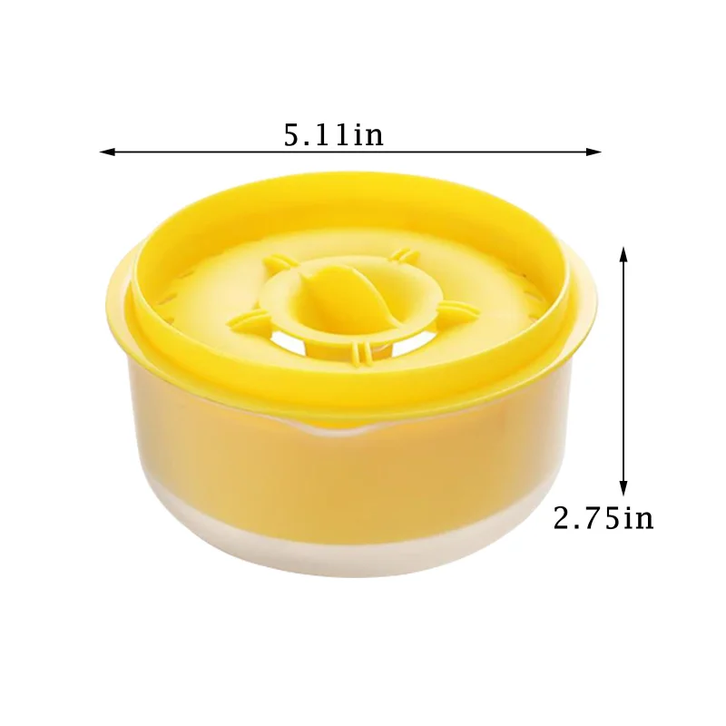 

6 Eggs Egg Separator Divider Kitchen Accessories Sifting Gadget Plastic Multifunction Baking Tool Cooking Supplies Kitchen Tools