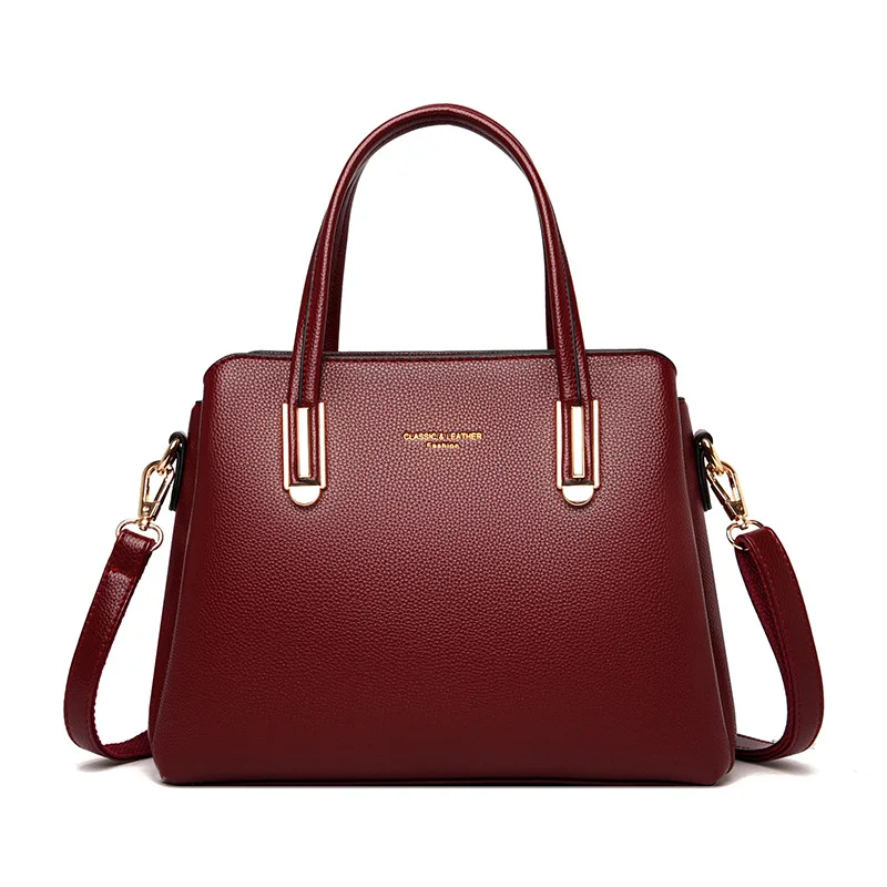 

Cross-border Bag New European and American Large Hand-held Lady Bag Korean Version of The Popular Fashion Women's Bag Purses