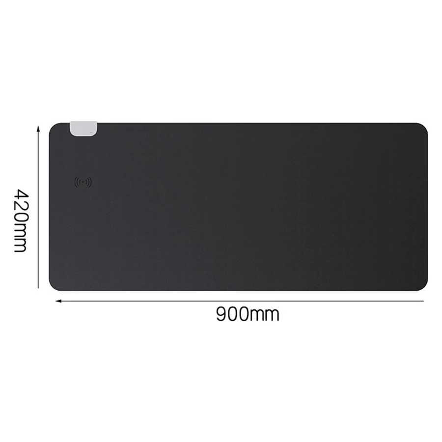 

Smart Mouse Pad Qi Wireless Fast Charger Desk Computer Keyboard Mouse Pad For iPhone Samsung Xiaomi Huawei Quick Charge Tablemat