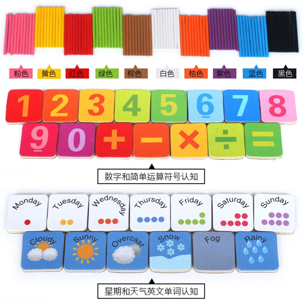 Детские развивающие игрушки игрушечная коробка Монтессори для цифрового