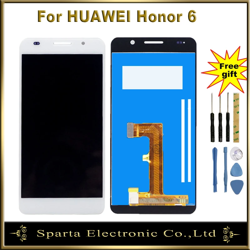 Для Huawei Honor 6 H60 L01 ЖК дисплей сенсорный экран дигитайзер сборка для 6|screen digitizer|for