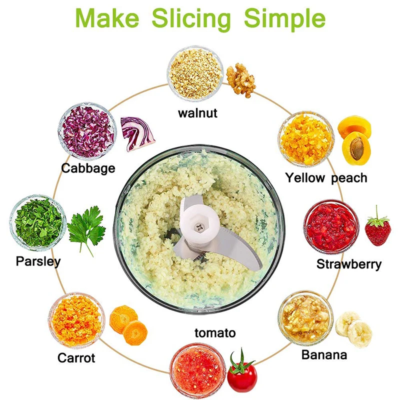 Ручной измельчитель для фруктов и овощей продуктов резак чеснока кухонные